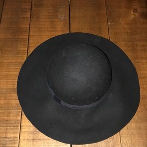 Black Wool Hat